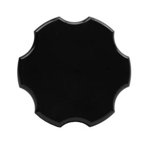 Wehrli Custom Fabrication - 2001-2022 GM Billet Aluminum Oil Fill Cap, Black Anodized