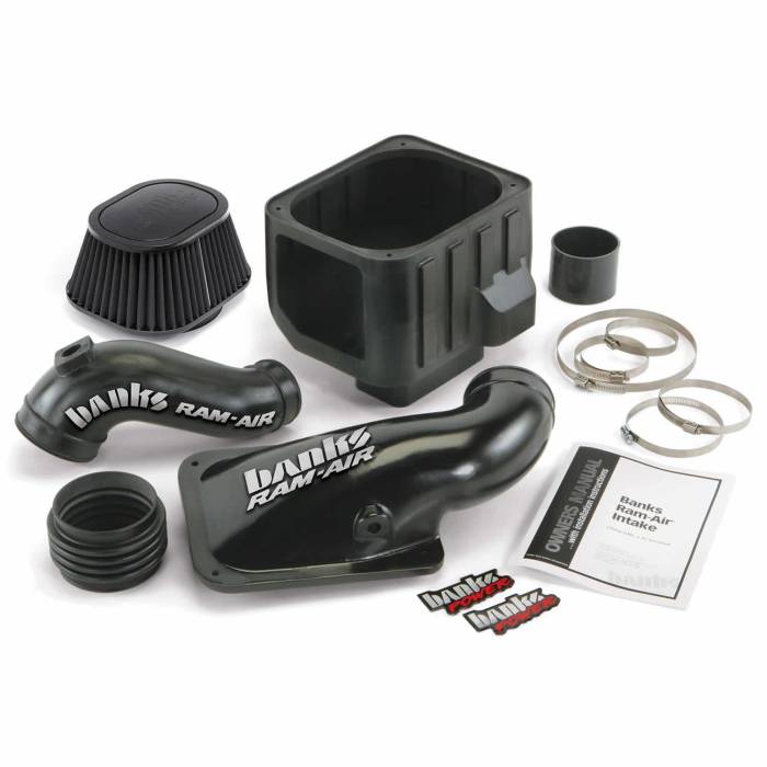 Banks Power - Banks Power Ram-Air Cold-Air Intake System Dry Filter 01-04 Chevy/GMC 6.6L LB7 Banks Power 42132-D