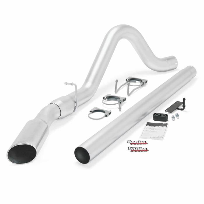 Banks Power - Banks Power Monster Exhaust System Single Exit Chrome Tip 08-10 Ford 6.4L ECSB-CCSB to Banks Power 49780