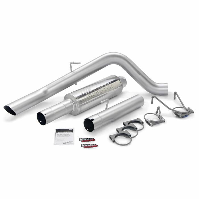 Banks Power - Banks Power Monster Sport Exhaust System 03-04 Dodge 5.9L W/4 inch Catalytic Converter Outlet Banks Power 48777