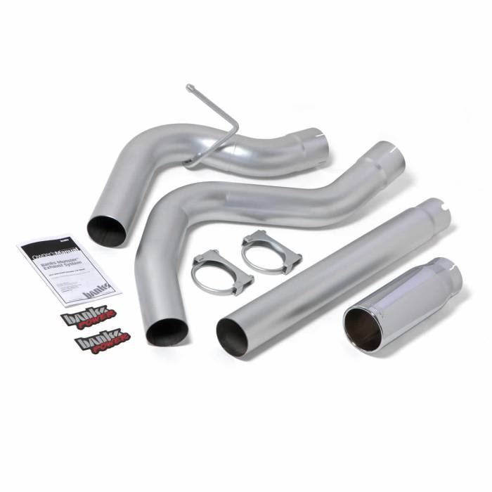 Banks Power - Banks Power Monster Exhaust System Single Exit Chrome Tip 14-19 Ram 1500 3.0L EcoDiesel Banks Power 48601