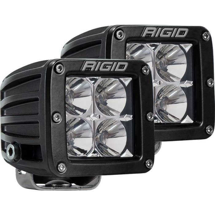 Rigid Industries - Rigid Industries Flood Surface Mount Amber Pair D-Series Pro RIGID Industries 202123