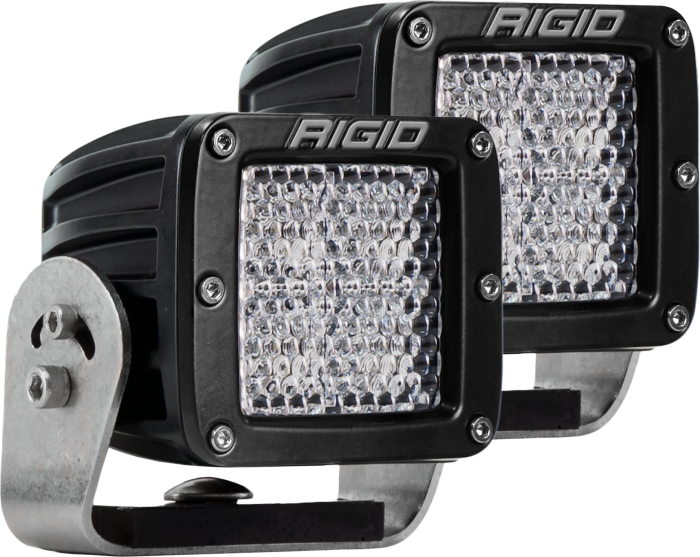 Rigid Industries - Rigid Industries Heavy Duty Mount Diffused Pair D-Series Pro RIGID Industries 222513