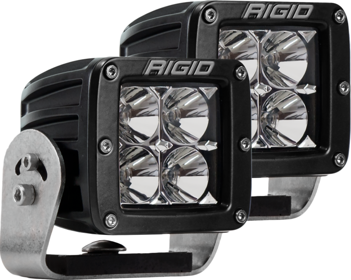 Rigid Industries - Rigid Industries Heavy Duty Mount Flood Pair D-Series Pro RIGID Industries 222113
