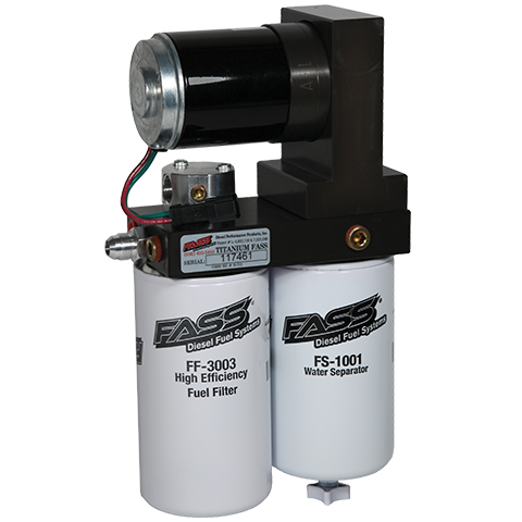 FASS Fuel Systems - FASS 165gph Titanium Series Fuel Pump 2005 - 2019 Cummins 2500/3500