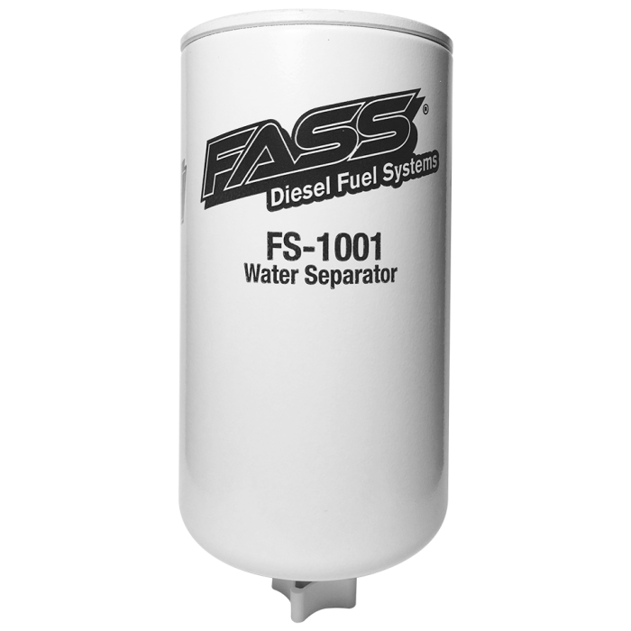 FASS Fuel Systems - FASS Grey Titanium Water Separator (Emulsified Water) - FS-1001
