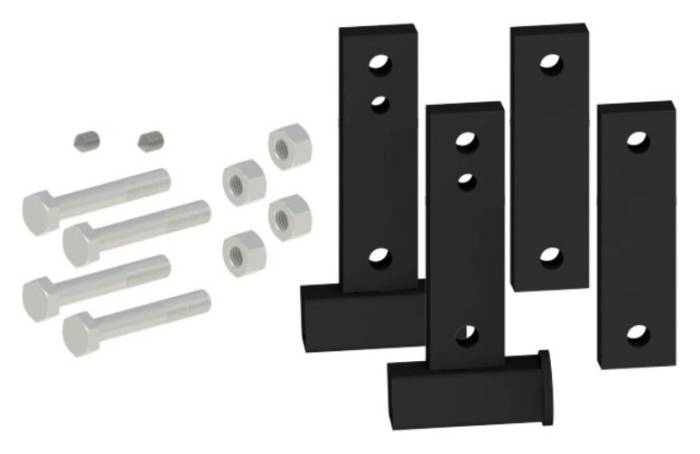 Andersen Hitches - Andersen Hitch WD Bracket set 4-3/8" (2 inside & 2 outside pieces and mounting hardware)