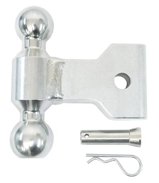 Andersen Hitches - Andersen Hitch EZ Adjust 2" x 2-5/16" Plated steel combo ball w/pin & clip (8K/10K GTWR)