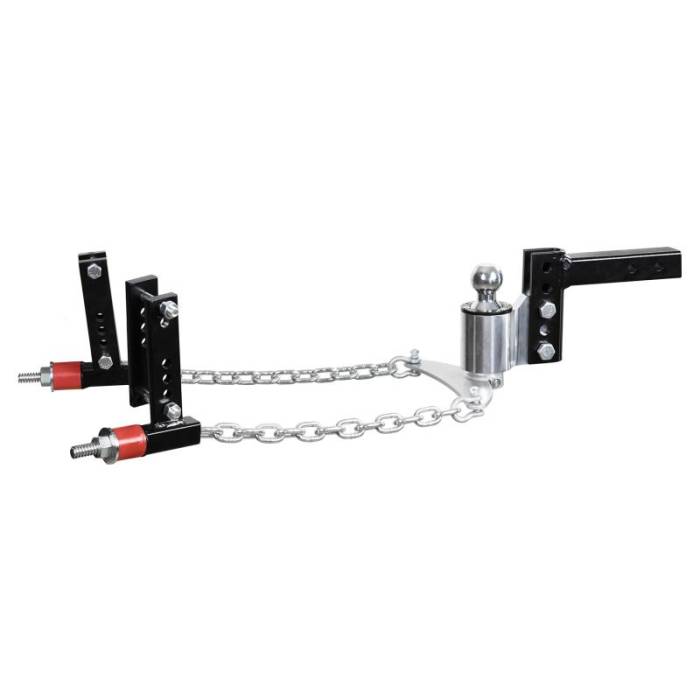 Andersen Hitches - Andersen Hitch 4" Drop/Rise Weight Distribution Hitch 2" Shank | 2-5/16" Ball | 7", 8" Brackets