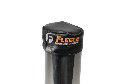 Fleece Performance - Fleece Performance 6 Inch Straight Cut Hood Stack Cover Fleece Performance FPE-HSC-6-S