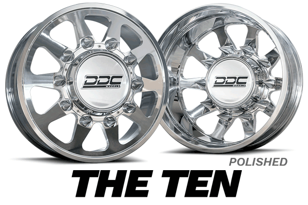 DDC Wheels - Ford F-350 05-22 Dually Wheels - The Ten