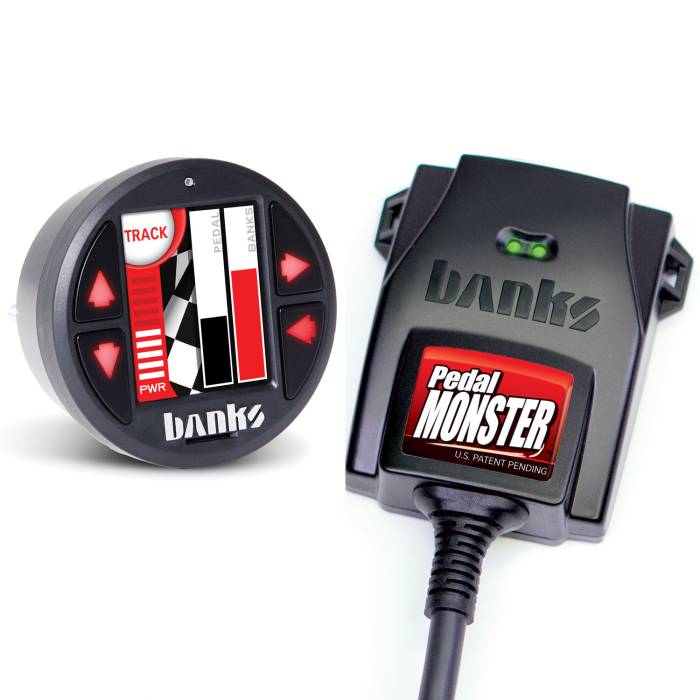 Banks Power - PedalMonster Throttle Sensitivity Booster with iDash SuperGauge for 07-19 Ram 2500/3500 11- 20 Ford F-Series 6.7L Banks Power