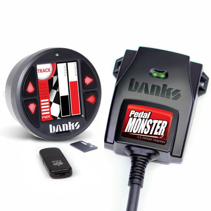 Banks Power - PedalMonster, Throttle Sensitivity Booster with iDash DataMonster for 2007.5-2019 Chevy/GMC 2500/3500 New Body