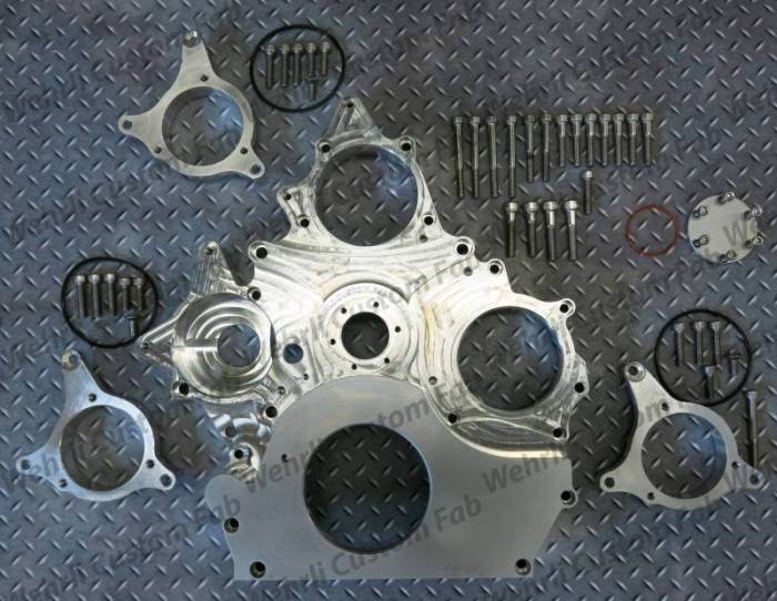 Wehrli Custom Fabrication - Duramax Billet Front Engine Cover
