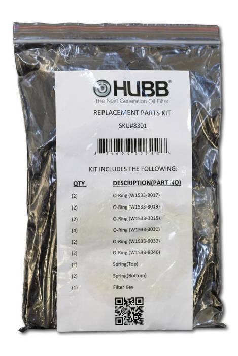 Hubb Filters - HUBB 8301 Replacement Parts Kit