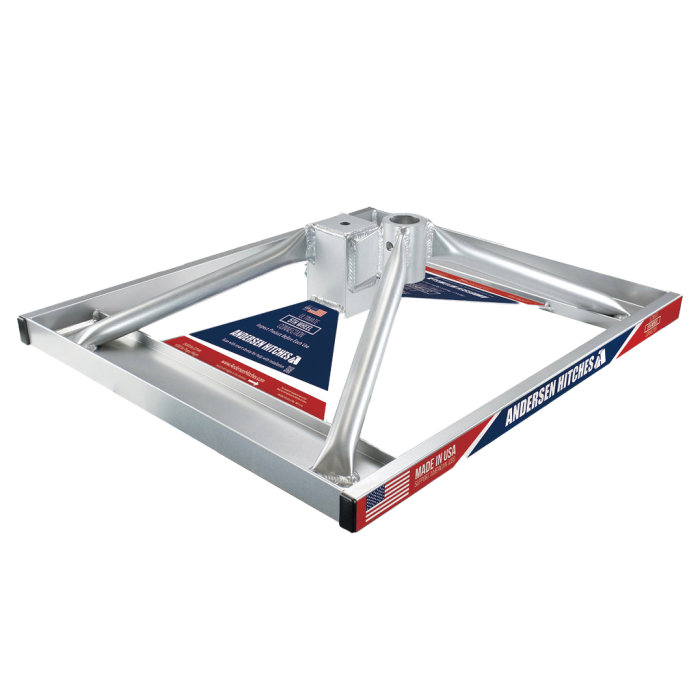 Andersen Hitches - Andersen Hitches Lowered Aluminum Ultimate 5th Wheel Connection Toolbox Version - Base Only