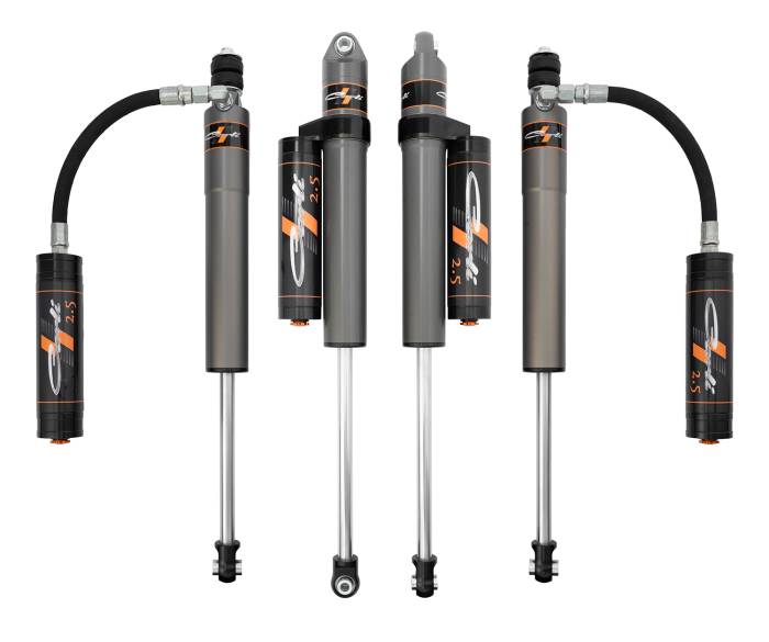 Carli Suspension - 2005-2026 Ford F250/350 4x4 Carli-SPEC 2.5in RR 4.5in/5.5in Lift Front & Rear Shock Pkg - Shocks Only