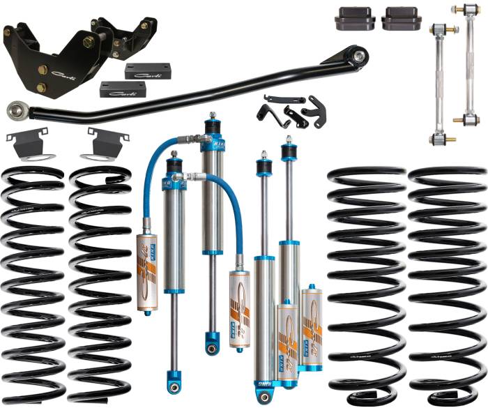 Carli Suspension - 2013-2025 Ram 3500 4x4 Diesel Carli Tuned King 2.5in RR Front and Rear Shock Pkg 2.5in Lift - Shocks Only