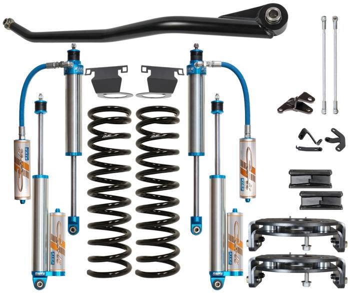 Carli Suspension - 2014-2025 Ram 2500 4x4 Diesel Air Ride Carli Tuned King 2.5in RR 2.5in Lift Front & Rear Shock Pkg - Shocks Only