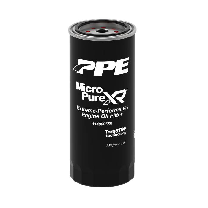 Pacific Performance Engineering - PPE 01-19 GM 6.6L DURAMAX ENGINE OIL FILTER - MICROPURE XR W/ TORQSTOP
