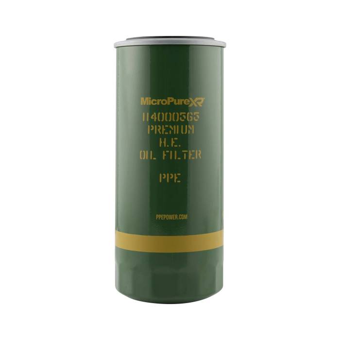 Pacific Performance Engineering - PPE 01-19 GM DURAMAX ENGINE OIL FILTER (ORANGE GREEN) - MICROPURE XR W/TORQSTOP