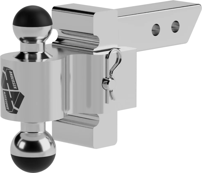 Andersen Hitches - Andersen Hitches 4" Rapid Hitch 2" x 2 5/16" Greaseless Ball Combo