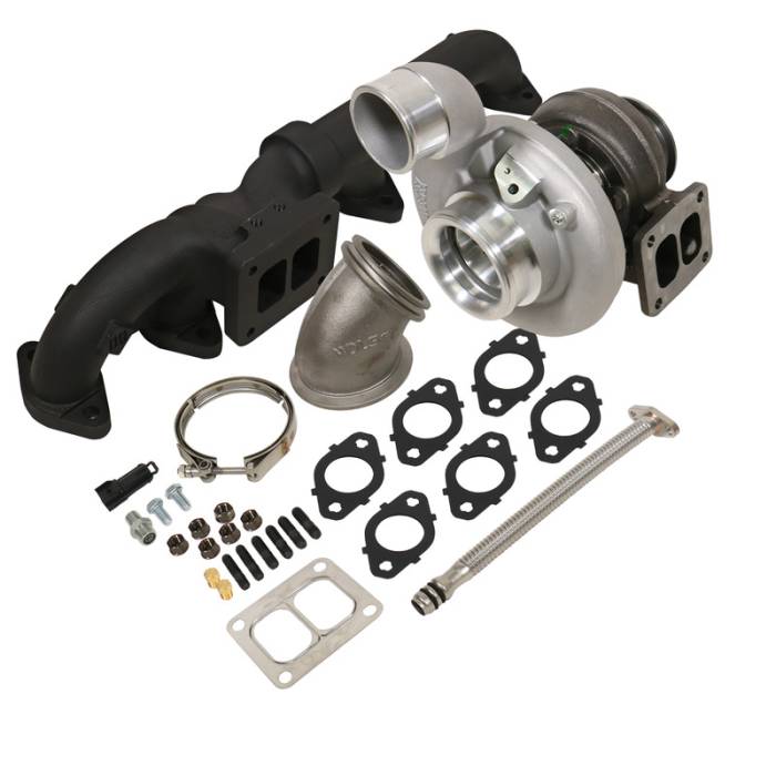 BD Diesel - Iron Horn 5.9L Cummins Turbo Kit S363SXE/80 0.91AR Dodge 2003-2007 RAM 2500/3500 BD Diesel
