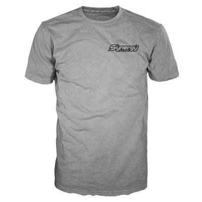 Synergy MFG - Synergy Round Logo T-Shirt Large Grey Synergy MFG