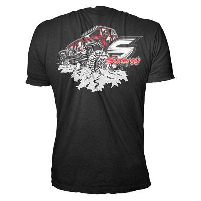 Synergy MFG - Synergy Cracked T-Shirt Small Black Synergy MFG