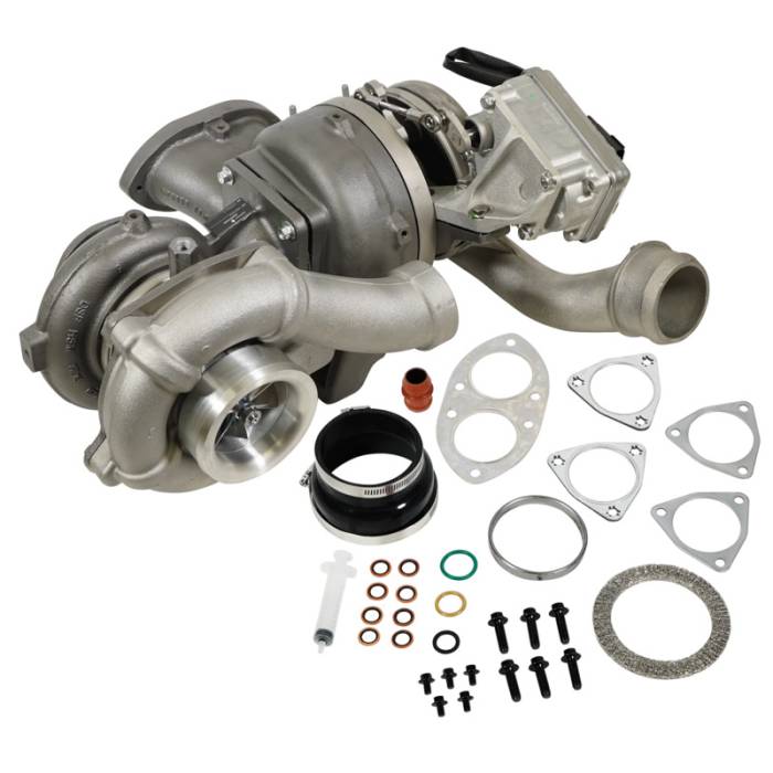 BD Diesel - Screamer V2S Twin Turbo Ford 6.4L 2008-2010 w/o Air Intake Kit BD Diesel