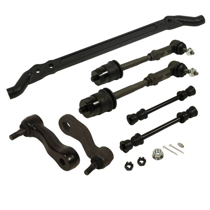 BD Diesel - Steering Upgrade Kit Silverado/Sierra Duramax 1500HD 2001-2003 and 2005-2007 and 2500 HD/3500HD Silverado/Sierra 2001-2010 WITH PITMAN/IDLER BD Diesel