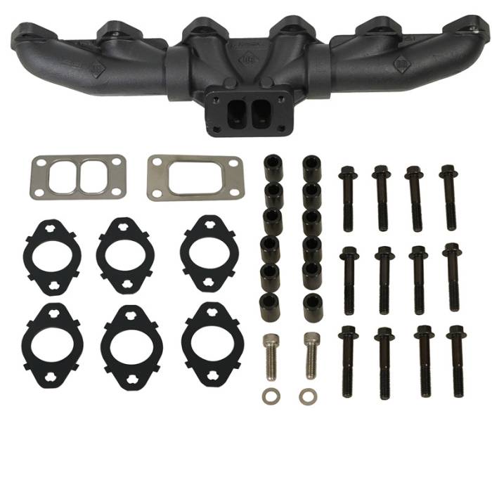 BD Diesel - Pulse Exhaust Manifold Kit STOCK/T3 Dodge 24-Valve 5.9L Cummins 1998.5-2002 BD Diesel