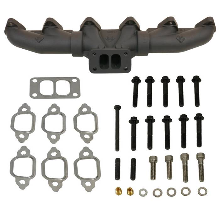 BD Diesel - Pulse Exhaust Manifold Kit Dodge 1988-1998 5.9L Cummins 12-Valve D250/D350/W250/W350/RAM2500/RAM3500 BD Diesel