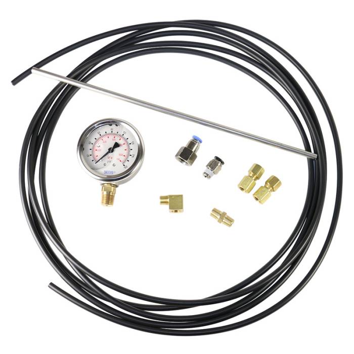 BD Diesel - Gauge Kit Back Pressure 160PSI Liquid Filled BD Diesel
