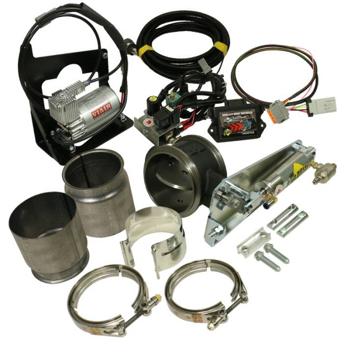 BD Diesel - Cummins 6.7L Exhaust Brake Remote Air 5.0in Dodge 2007.5-2017 w/Non-VGT Turbo BD Diesel
