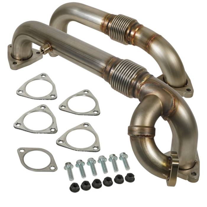 BD Diesel - Up-Pipes Kit w/EGR Connector Ford 2008-2010 6.4L F-250/F-350/F-450/F-550 SuperDuty BD Diesel