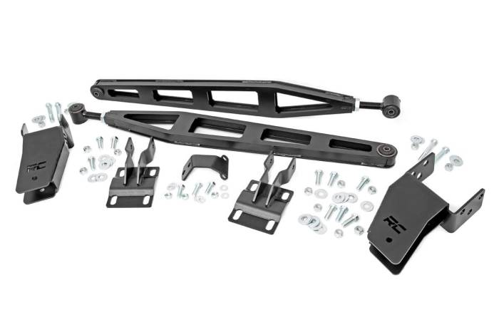 Rough Country - Rough Country Traction Bar Kit | 0-3 Inch Lift | Ford F-250 Super Duty 4WD (2008-2016) (51003)