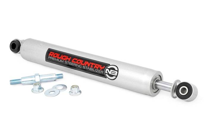 Rough Country - Rough Country N3 Steering Stabilizer | 0-8 Inch Lift | Ford F-250/F-350 Super Duty (08-16) (8736430)