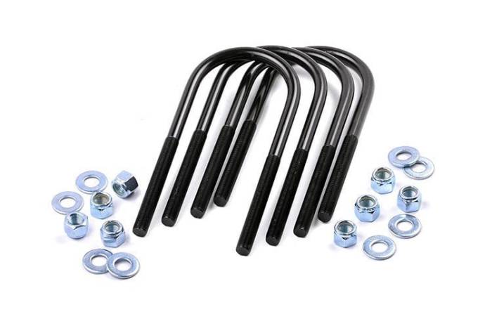 Rough Country - Universal U-Bolt Kit Round 1/2 Inch x 3.75 Inch x 9.0 Inch Rough Country