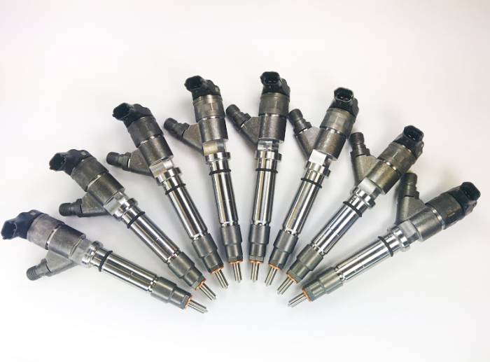 Dynomite Diesel - Dynomite Diesel New Injector Set 45 Percent Over — GM Duramax LMM 6.6L 2008-2010 (DDPNLMM-100)