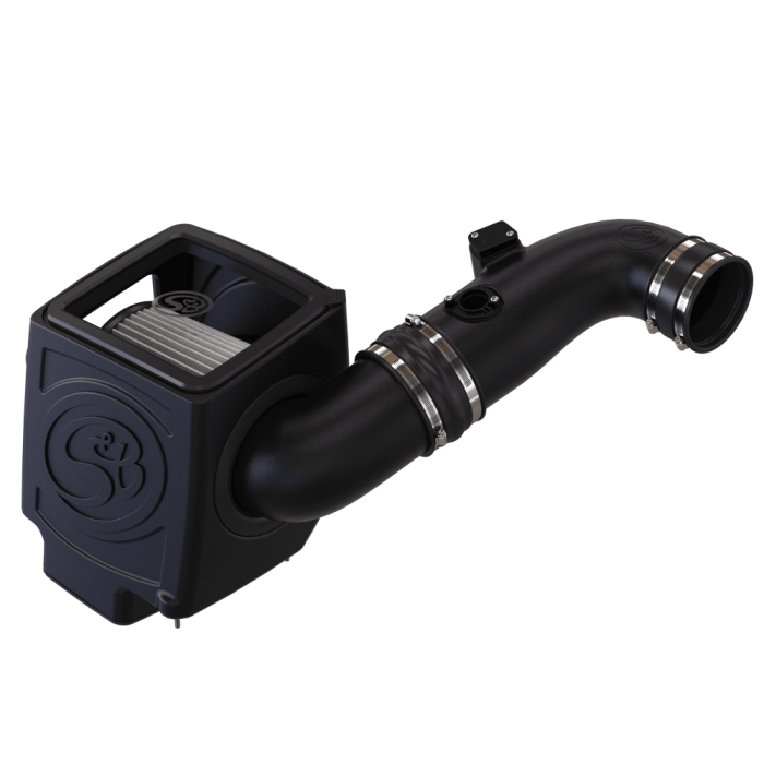 S&B Filters - S&B Filters Intake 2011-2016 GM HD Duramax — Dry Extendable (75-5075-1D)
