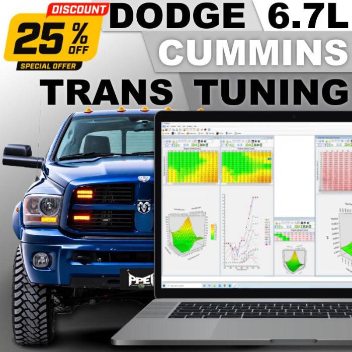 PPEI - 2007 - 2009 Dodge 6.7L Cummins 68RFE | Transmission Tuning by PPEI