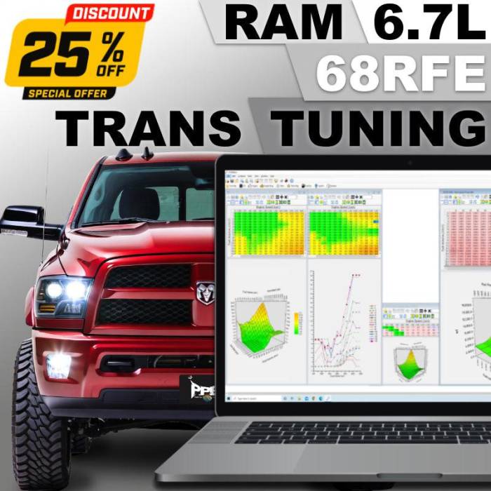 PPEI - 2010 - 2012 RAM 6.7L Cummins 68RFE | Transmission Tuning by PPEI