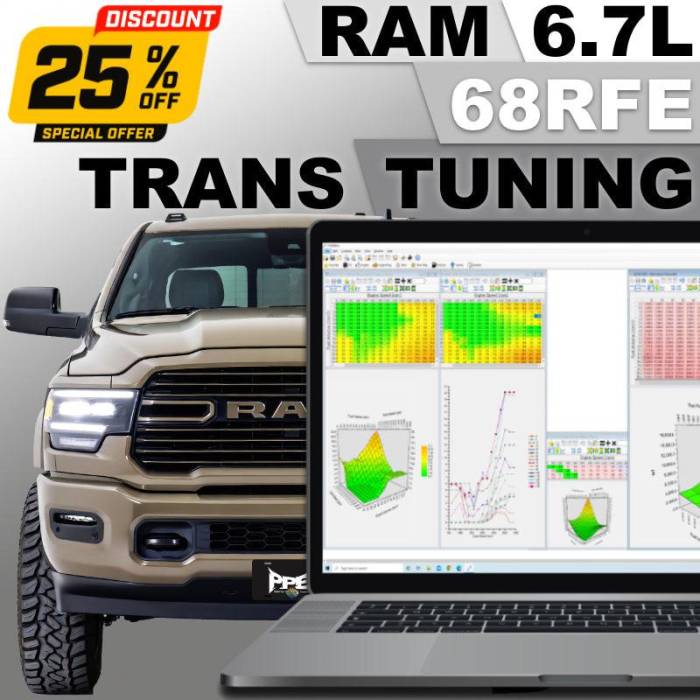 PPEI - 2019 - 2024 Ram 6.7L Cummins 68RFE | Transmission Tuning by PPEI