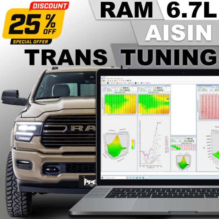 PPEI - 2019 - 2024 Ram 6.7L Cummins Aisin | Transmission Tuning by PPEI