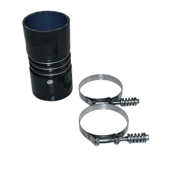 S&B Filters - S&B 4" x 8" Intercooler Boot with Clamps