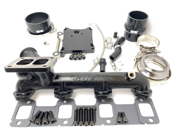 SPE Motorsport - SPE Motorsport 2020+ 6.7L Powerstroke Emperor T4 Manifold Kit