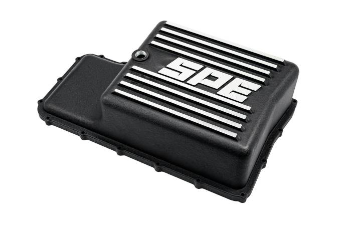 SPE Motorsport - SPE Motorsport 2011-2019 6.7L Powerstroke 6R140 Deep Transmission Pan — Raw