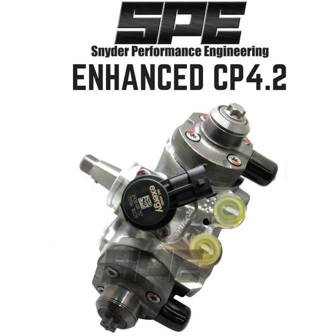 SPE Motorsport - SPE ENHANCED CP4.2 HIGH PRESSURE FUEL PUMP- SUPPORTS UP TO 650HP!