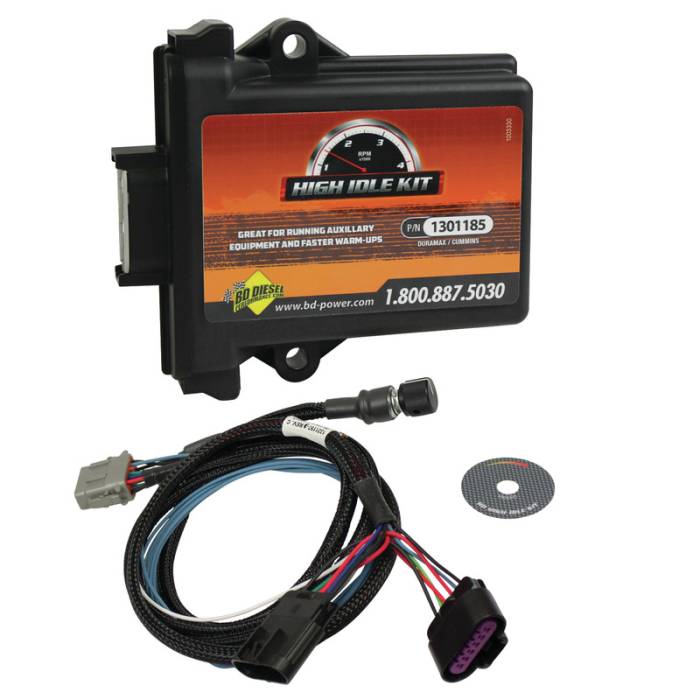 BD Diesel - Duramax High Idle Kit Silverado/Sierra 2008-2019 6.6L 2500 HD / 3500 HD 2019 Chevy 4500 HD / 5500 HD / 6500 HD BD Diesel